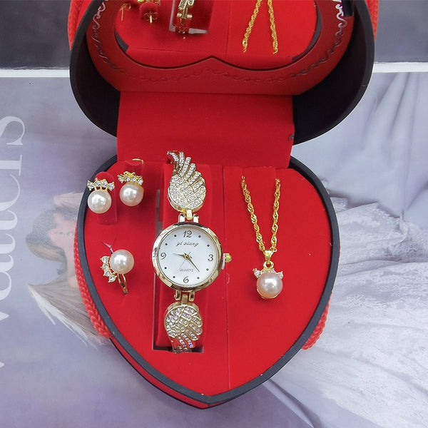 Regalo di San Valentino Nuovo set di orologi da donna alla moda per orologio di San Valentino
