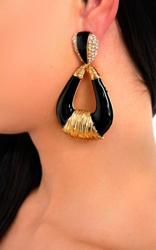 Statement Tear Drop Earrings