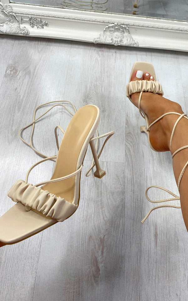 Strappy Mule Heels