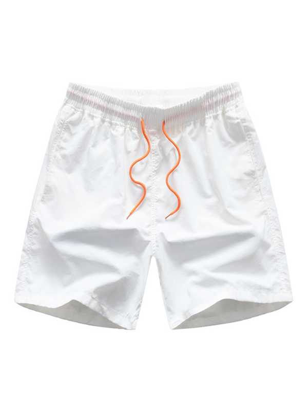 Summer quick-drying shorts, men's quarter pants, loose beach pants