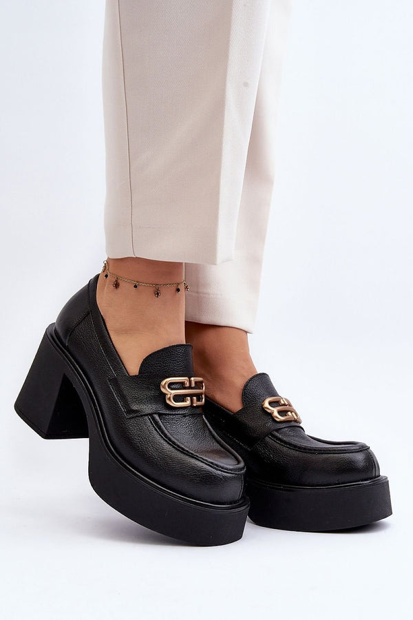 Heeled low shoes Step in style