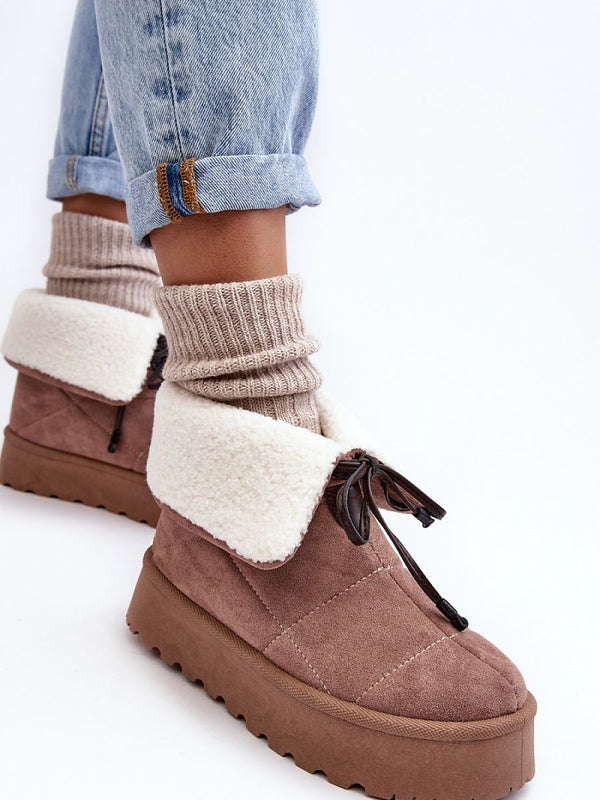Snow boots Step in style