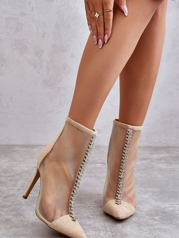 Heel boots Step in style